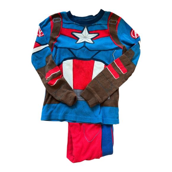 Boys Character Pajamas - Superman, Spider Man, Captain America - Picture 5 of 5